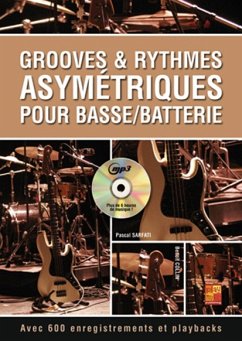 Cover Grooves & Rythmes Asymétriques Pour Basse/Batterie Bass and Drums Buch + CD