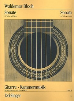 Cover Sonate für Violine und Gitarre