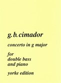 Concerto G major for double bass and piano