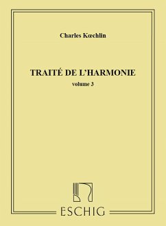 Cover Koechlin Traite De L'Harmonie - Volume 3 Educazione Musicale
