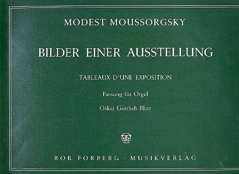 Bilder einer Ausstellung für Orgel