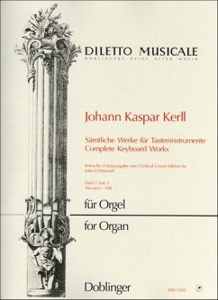 Cover Sämtliche Werke für Tasteninstrumente Band 1 für Orgel