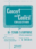 Concert And Contest Collection-Tenor Saxophone(PA) Concert And Contest Collection-Tenor Saxophone(PA)