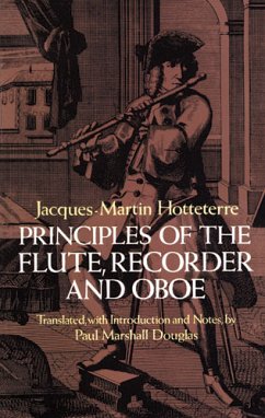 Principles Of The Flute, Recorder And Oboe