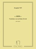 1830 - Variations sur un thčme frivole pour piano