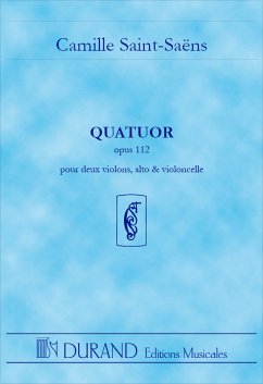 Quatuor a cordes op.112 partition