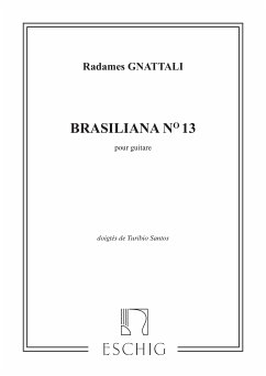 Brasiliana no.13 pour guitare