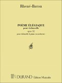 Poeme Elegiaque Vlc Violoncello