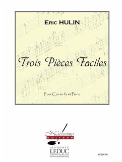 Cover HULIN 3 PIECES FACILES COR EN FA ET PIANO
