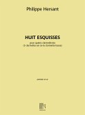 Philippe Hersant, Huit esquisses 4 Klarinetten Partitur