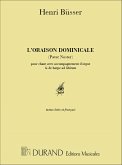 Busser Oraison Dominicale Cht Vocal and Piano