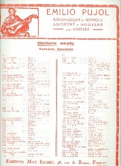 Cover Fuge für2 Gitarren 2 Spielpartituren