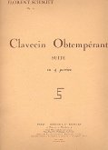 Clavecin obtemperant op.107 Suite en 4 parties pour piano