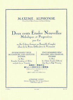 Cover 200 études nouvelles vol.2 40 études faciles pour cor