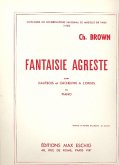 Fantasie agreste pour hautbois et orchestre ŕ cordes pour hautbois et piano