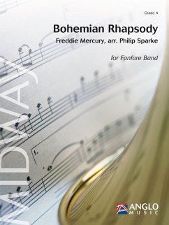 Cover Freddie Mercury, Bohemian Rhapsody Fanfare Partitur + Stimmen
