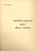 Sonatine-Caprice pour 2 violons Partition