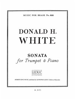 Cover WHITE SONATA TRUMPET AND PIANO MFB808