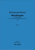 NUNES E Wandlungen - 5 Passagaglien Partitur