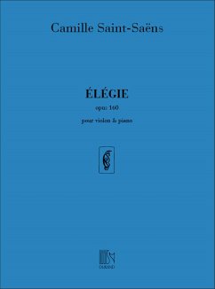 Elegie op.160 pour violon et piano