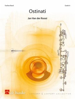 Cover Jan Van der Roost Ostinati Fanfare Partitur