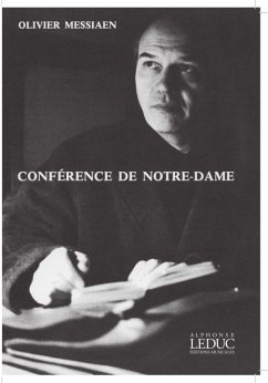 Cover MESSIAEN CONFERENCE DE NOTRE DAME LA MUSIQUE SACREE