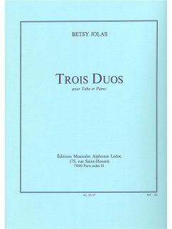 Cover 3 DUOS POUR TUBA ET PIANO