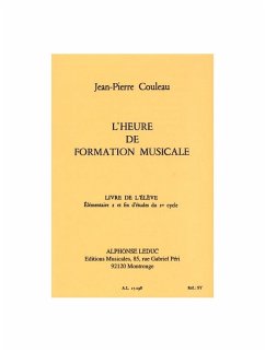 Cover COULEAU HEURE DE FORMATION MUSICALE ELEMENTAIRE 2/LIVRE DE L'ELEVE