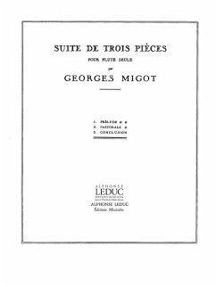 Cover SUITE DE TROIS PIECES POUR FLUTE SEULE W