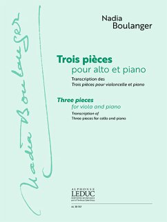 Cover 3 pičces pour alto et piano