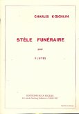 Stele funeraire pour 3 flutes 1 artiste