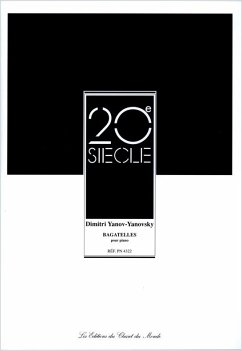 Cover Dimitri Yanov-Yanovsky, Bagatelles Klavier Buch