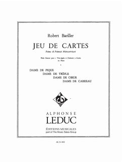 Cover BARILLER JEUX DE CARTES 2 VOIX EGALES ET PIANO RECUEIL