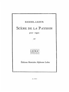 Cover Daniel Lesur, Scene De La Passion Orgel Buch