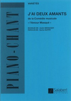 Cover J'ai deux amants pour chant et piano L'amour masque