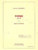 Počme op.38 pour orgue et orchestre partition de poche