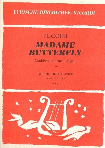Mädchen in deinen Augen für Sopran, Tenor und Klavier