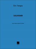 E. Tanguy Souvenir Pour Mezzo-Soprano & Piano Vocal and Piano