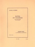 Flűtes en vacances pour 4 flutes partition et parties