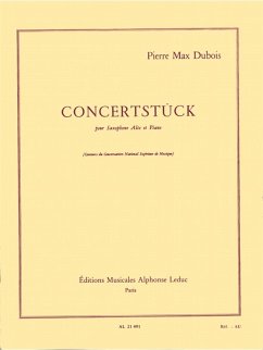 Cover Concertstück pour saxophone alto et piano