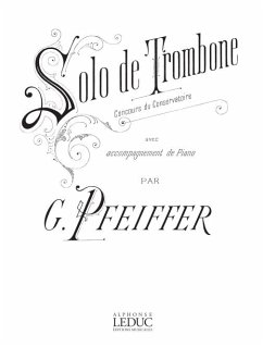 Cover PFEIFFER SOLO TROMBONE ET PIANO