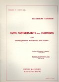 Suite concertante pour hautbois et orchestre de chambre pour hautbois et piano