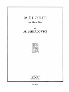 Cover MELODIE POUR FLUTE ET PIANO