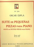 Suite de petites pieces pour piano