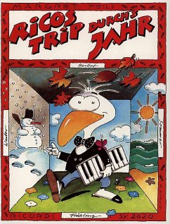Cover Ricos Trip durchs Jahr bekannte und neue Liedvariationen zu den 4 Jahreszeiten für Klavier