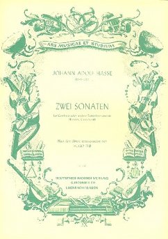 Cover 2 Sonaten für Cembalo