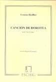 Canción de Dorotea pour voix et piano