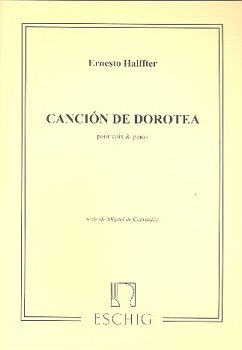 Canción de Dorotea pour voix et piano