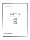 BITSCH SONATINE FLUTE HAUTBOIS CLAR. COR BASSON PARTITION/PARTIES