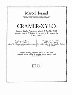 Cover JORAND 40 ETUDES D'APRES CRAMER VOLUME 1 XYLOPHONE